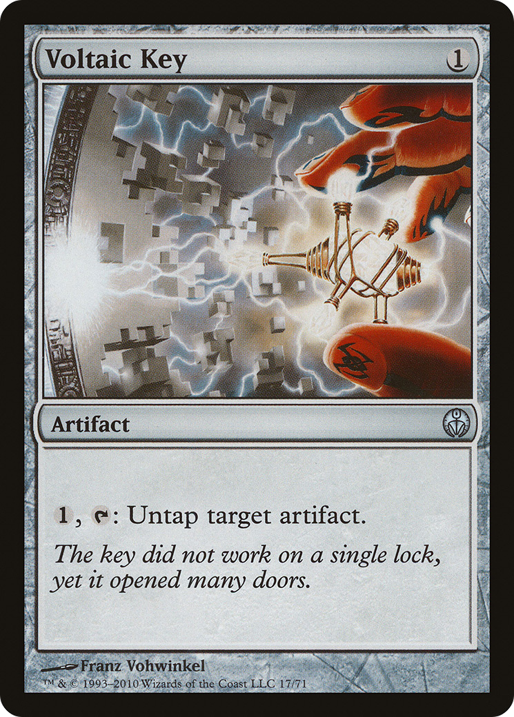 Voltaic Key (DDE-017) - Duel Decks: Phyrexia vs. the Coalition - Premium MTG Single from Wizards of the Coast - Just $0.55! Shop now at Game Crave Tournament Store