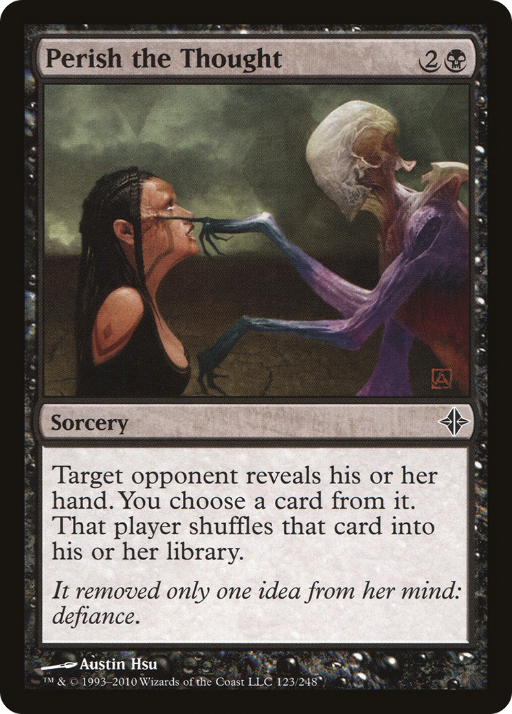 Perish the Thought (ROE-123) - Rise of the Eldrazi - Premium MTG Single from Wizards of the Coast - Just $0.08! Shop now at Game Crave Tournament Store