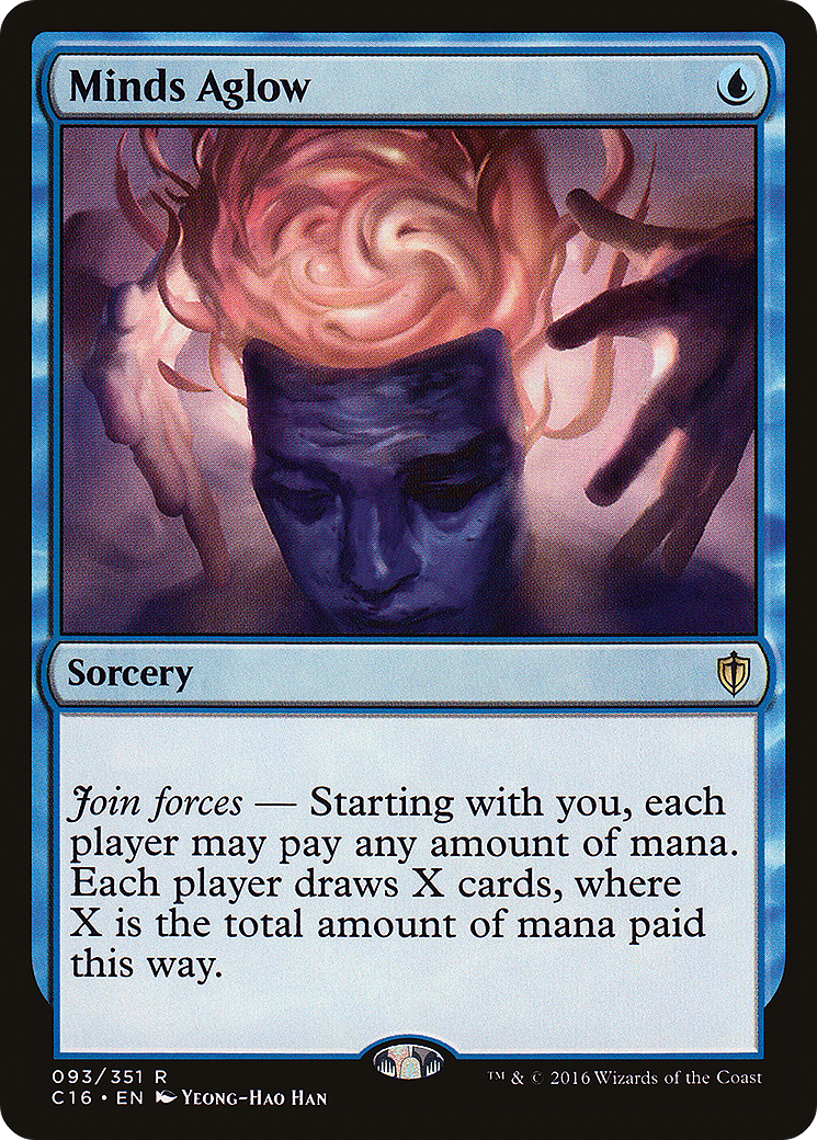 Minds Aglow (C16-093) - Commander 2016 - Premium MTG Single from Wizards of the Coast - Just $0.24! Shop now at Game Crave Tournament Store