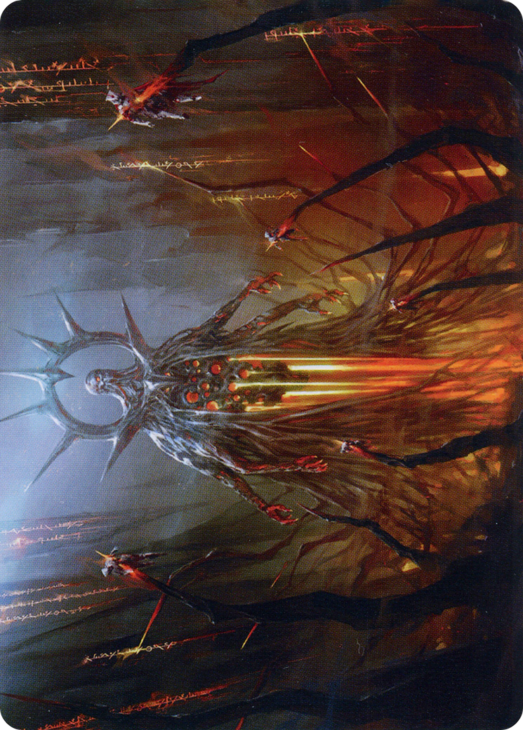 Solphim, Mayhem Dominus // Solphim, Mayhem Dominus (AONE-035) - Phyrexia: All Will Be One Art Series (Borderless) Foil - Premium MTG Single from Wizards of the Coast - Just $0! Shop now at Game Crave Tournament Store