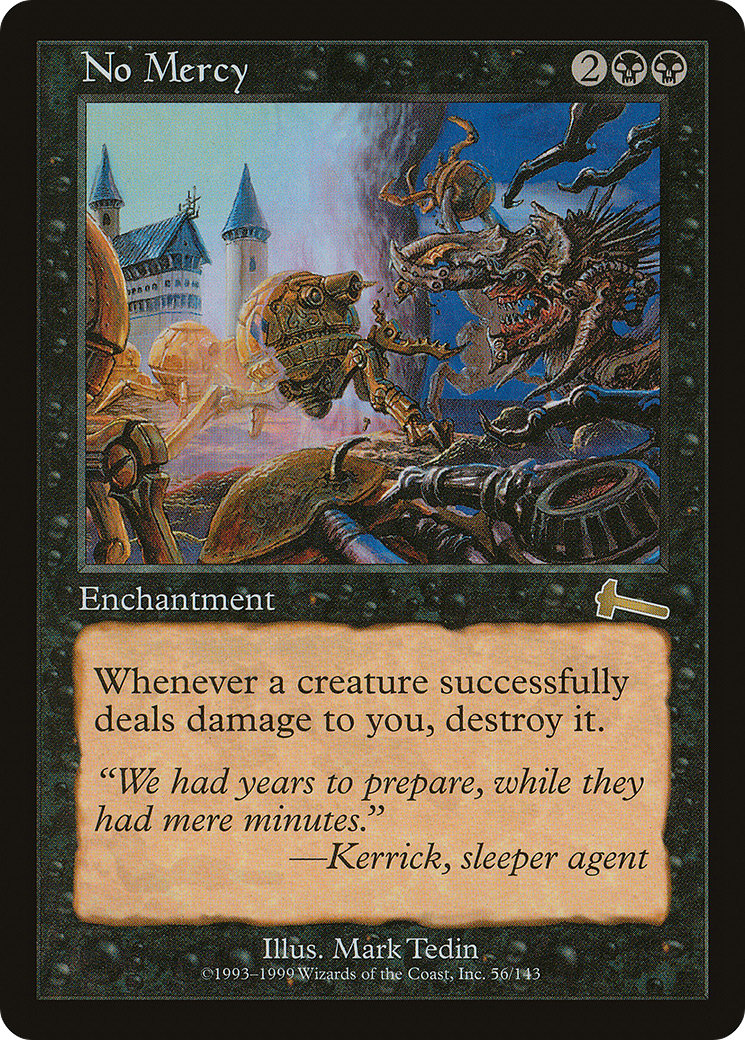 No Mercy (ULG-056) - Urza's Legacy - Premium MTG Single from Wizards of the Coast - Just $3.72! Shop now at Game Crave Tournament Store
