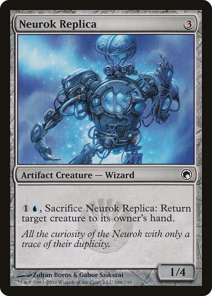 Neurok Replica (SOM-186) - Scars of Mirrodin - Premium MTG Single from Wizards of the Coast - Just $0.08! Shop now at Game Crave Tournament Store