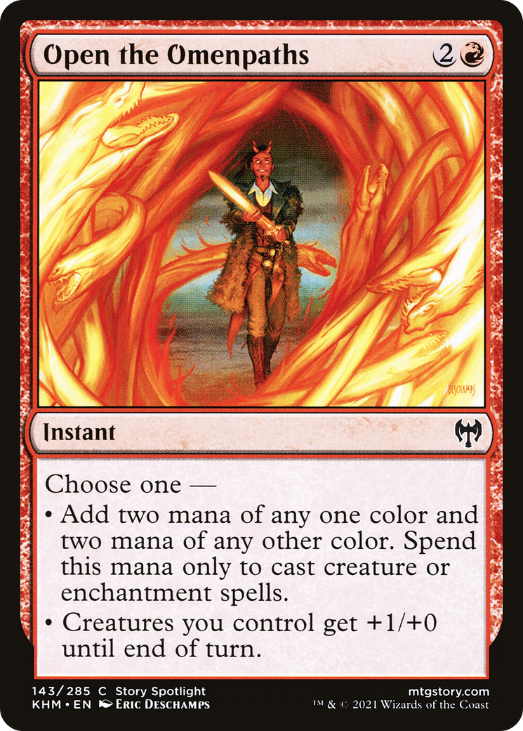 Open the Omenpaths (KHM-143) - Kaldheim Foil - Premium MTG Single from Wizards of the Coast - Just $0.08! Shop now at Game Crave Tournament Store