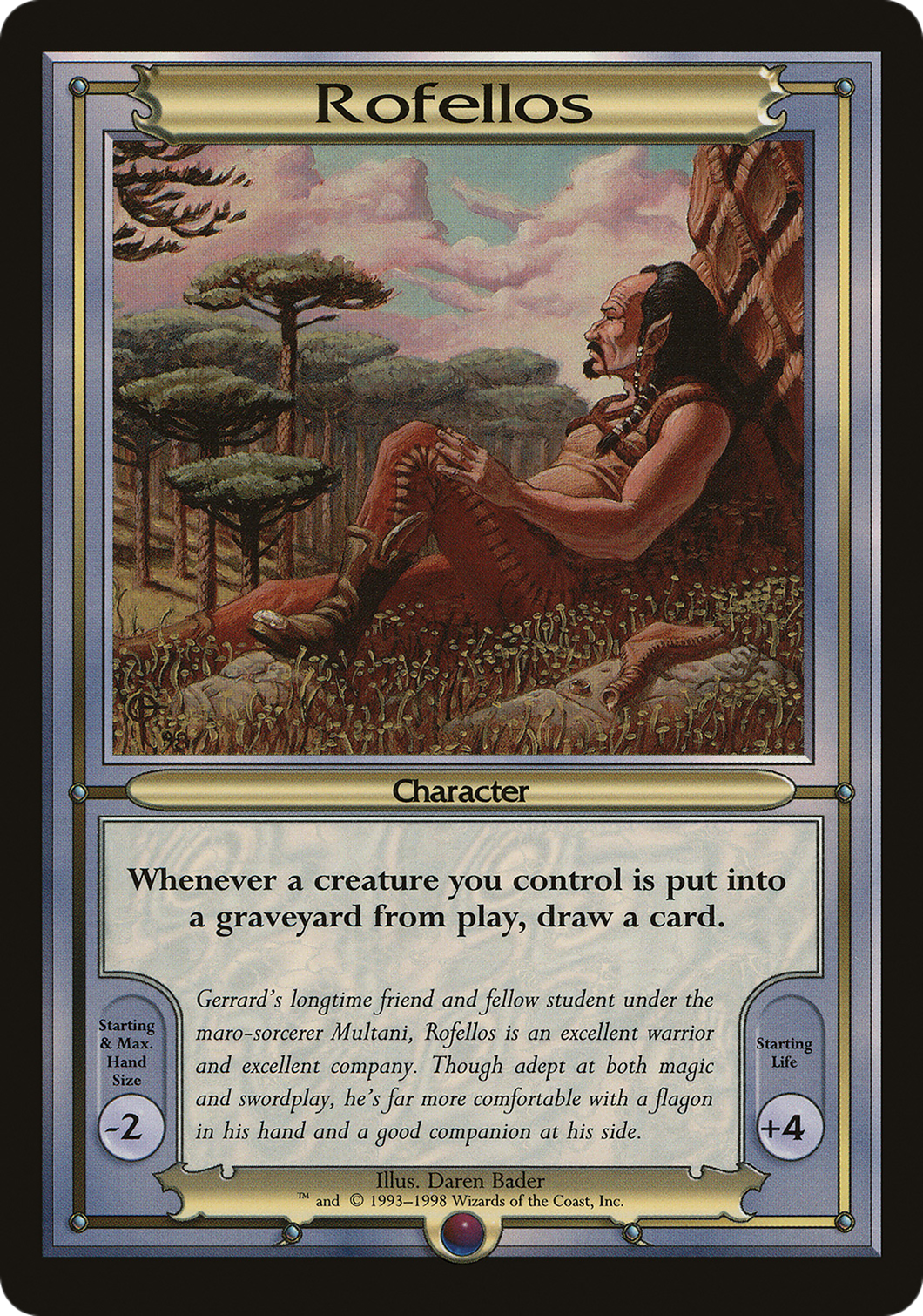 Rofellos (PVAN-305) - Vanguard Series - Premium MTG Single from Wizards of the Coast - Just $12.61! Shop now at Game Crave Tournament Store