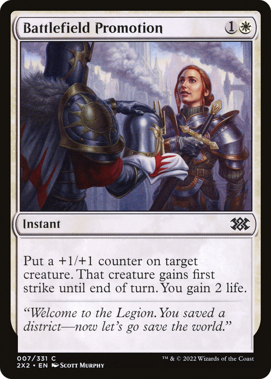 Battlefield Promotion (2X2-007) - Double Masters 2022 - Premium MTG Single from Wizards of the Coast - Just $0.08! Shop now at Game Crave Tournament Store