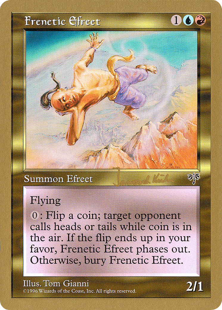 Frenetic Efreet (WC97-JK264) - World Championship Decks 1997 - Premium MTG Single from Wizards of the Coast - Just $2.19! Shop now at Game Crave Tournament Store