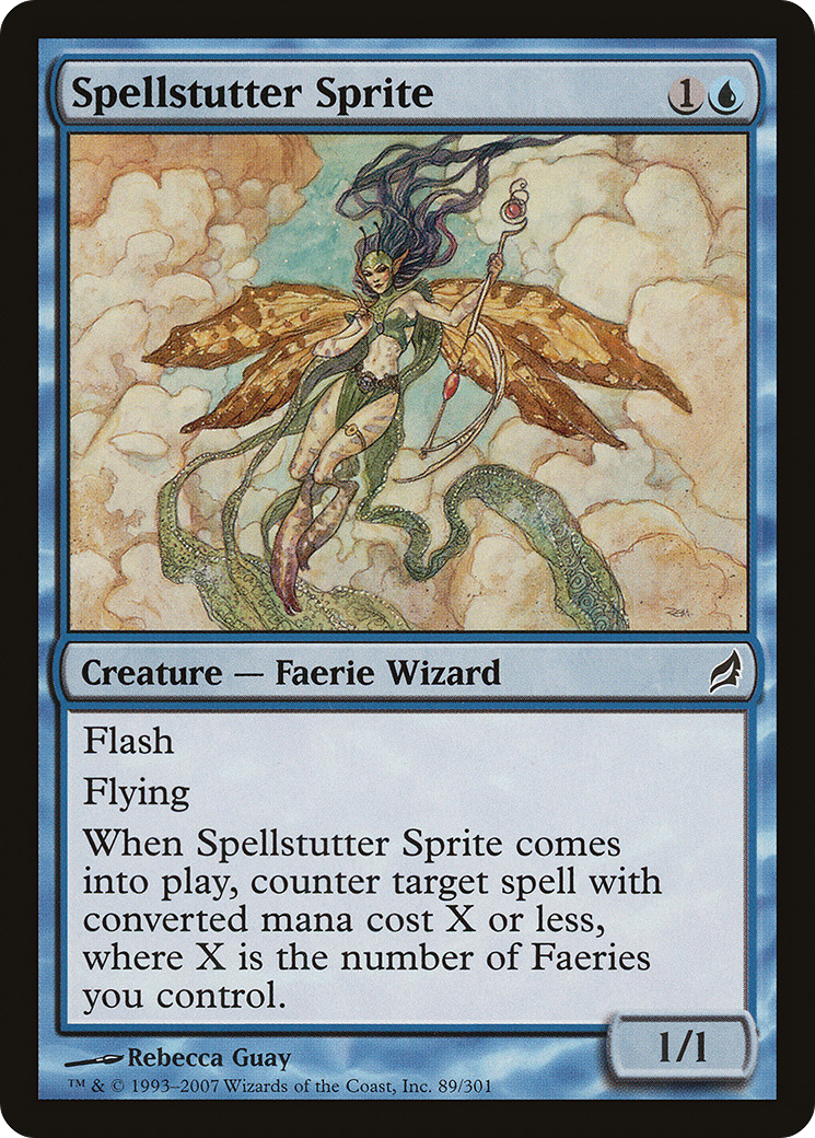Spellstutter Sprite (LRW-089) - Lorwyn - Premium MTG Single from Wizards of the Coast - Just $3.06! Shop now at Game Crave Tournament Store
