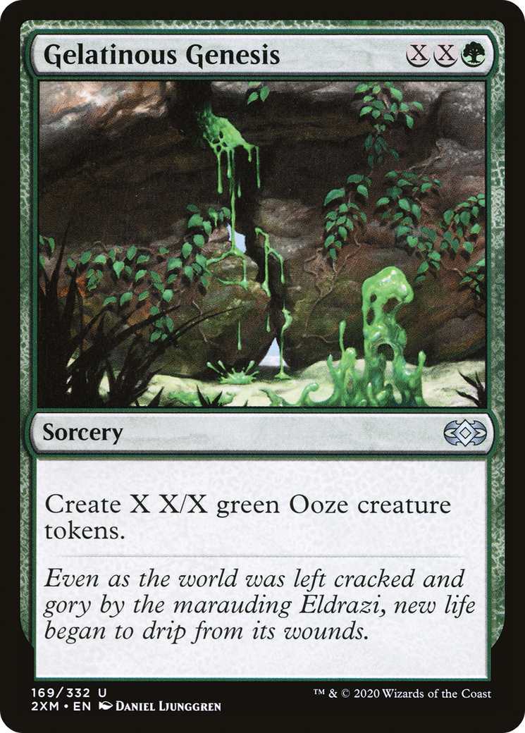Gelatinous Genesis (2XM-169) - Double Masters - Premium MTG Single from Wizards of the Coast - Just $0.25! Shop now at Game Crave Tournament Store