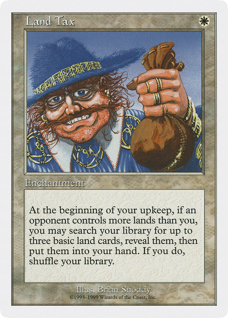 Land Tax (BRB-035) - Battle Royale Box Set - Premium MTG Single from Wizards of the Coast - Just $16.05! Shop now at Game Crave Tournament Store
