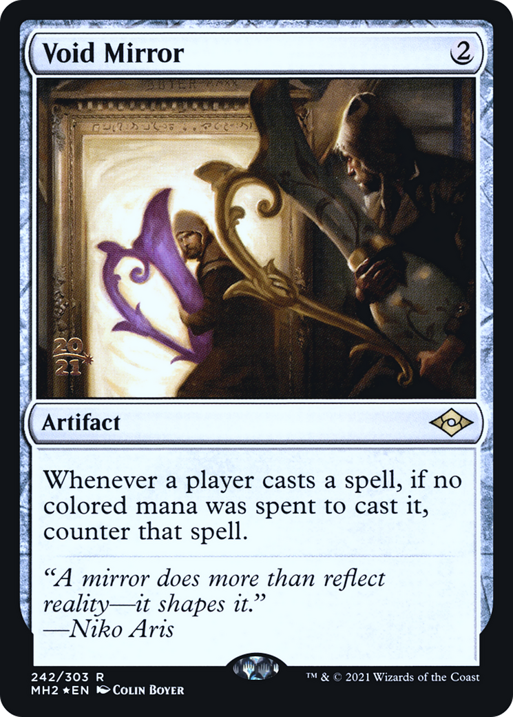 Void Mirror (PMH2-242S) - Modern Horizons 2 Promos Foil - Premium MTG Single from Wizards of the Coast - Just $0.26! Shop now at Game Crave Tournament Store