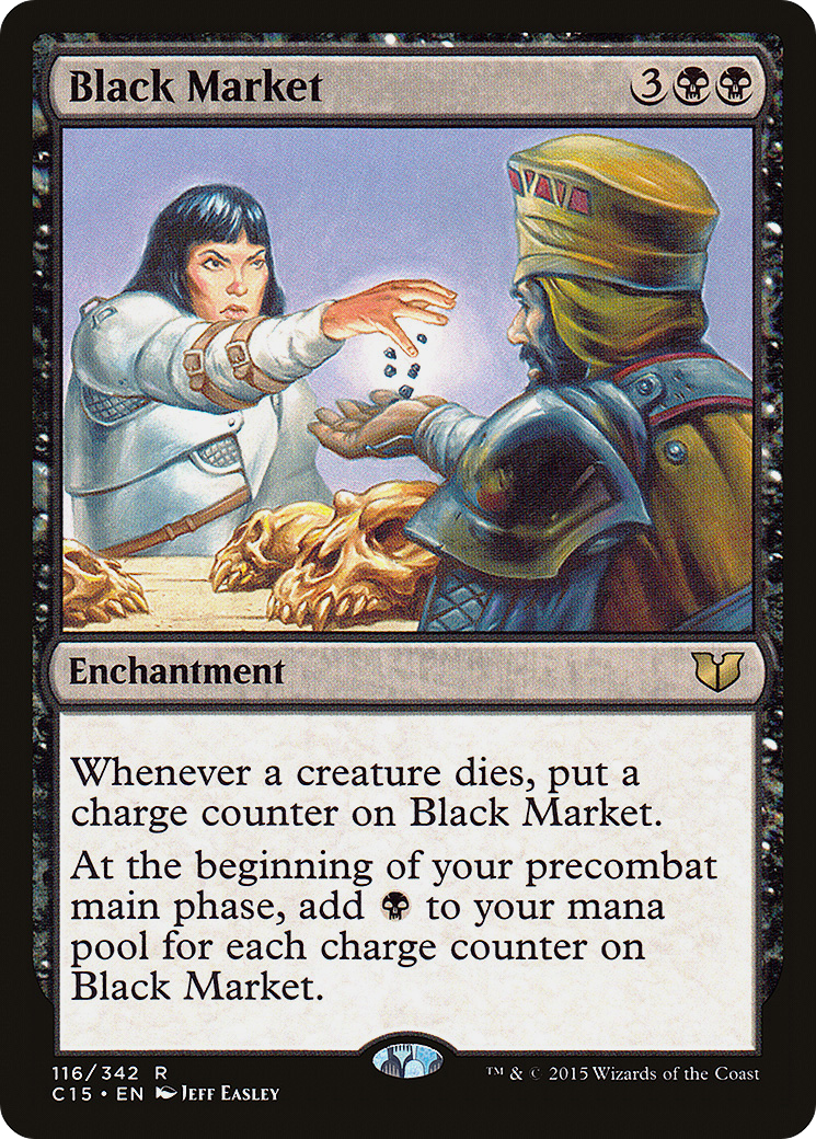 Black Market (C15-116) - Commander 2015 - Premium MTG Single from Wizards of the Coast - Just $0.77! Shop now at Game Crave Tournament Store