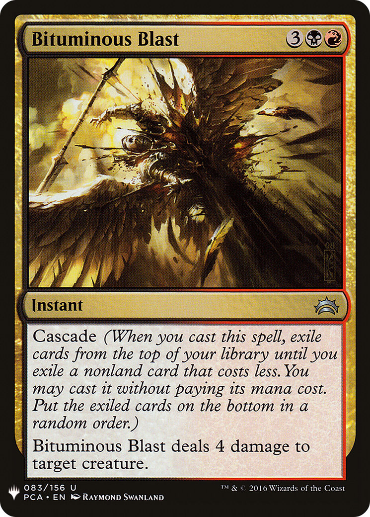 Bituminous Blast (MB1-1399) - Mystery Booster - Premium MTG Single from Wizards of the Coast - Just $0.25! Shop now at Game Crave Tournament Store