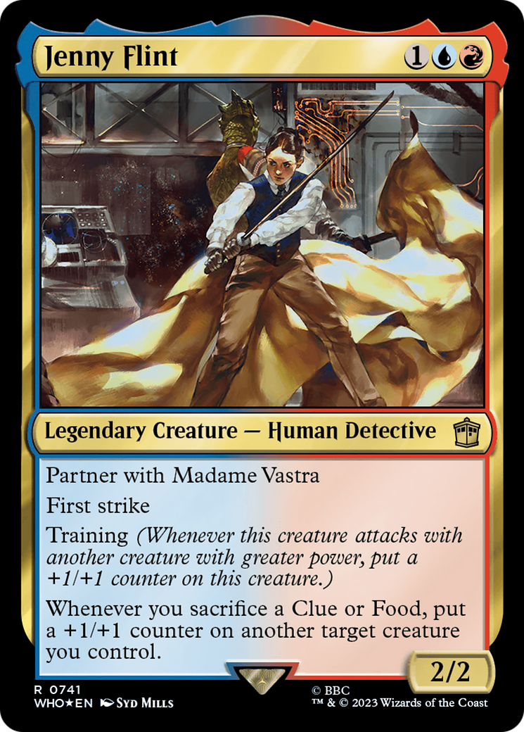 Jenny Flint (WHO-741) - Doctor Who Foil - Premium MTG Single from Wizards of the Coast - Just $0.13! Shop now at Game Crave Tournament Store