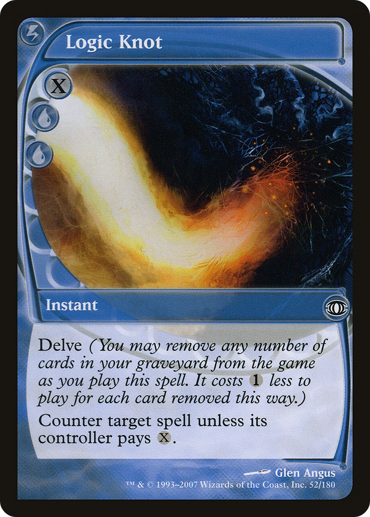Logic Knot (FUT-052) - Future Sight - Premium MTG Single from Wizards of the Coast - Just $0.08! Shop now at Game Crave Tournament Store