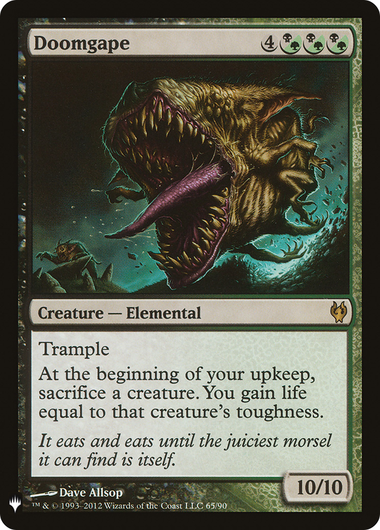 Doomgape (MB1-1521) - Mystery Booster - Premium MTG Single from Wizards of the Coast - Just $0.08! Shop now at Game Crave Tournament Store