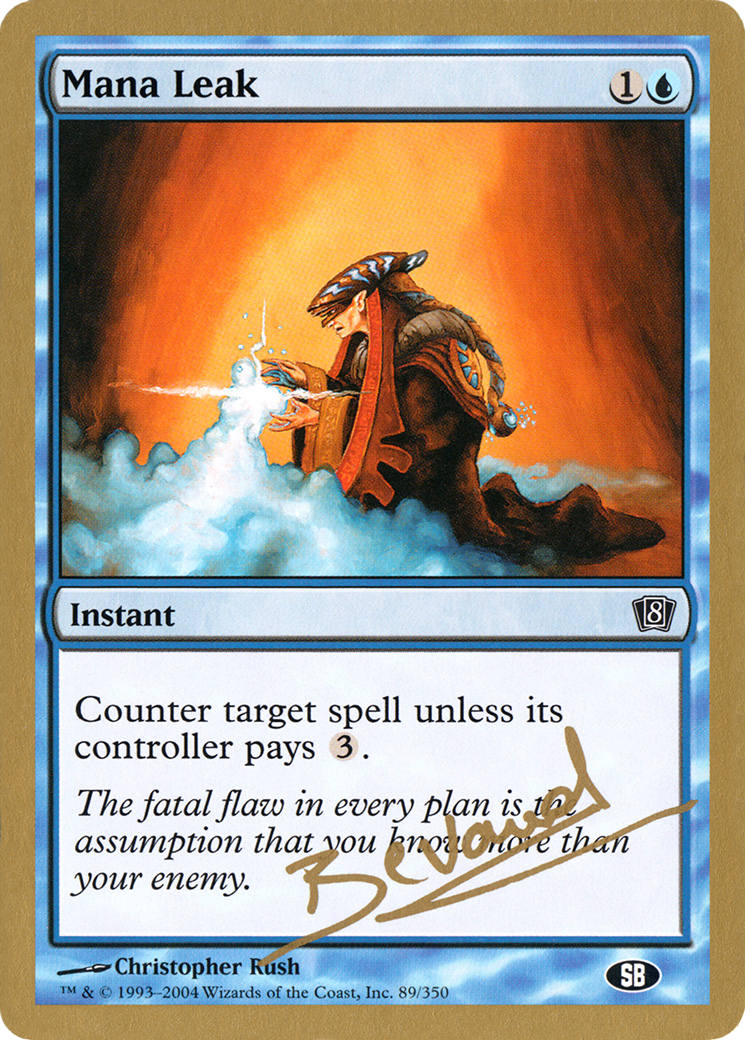 Mana Leak (WC04-MB89SB) - World Championship Decks 2004 - Premium MTG Single from Wizards of the Coast - Just $0.08! Shop now at Game Crave Tournament Store