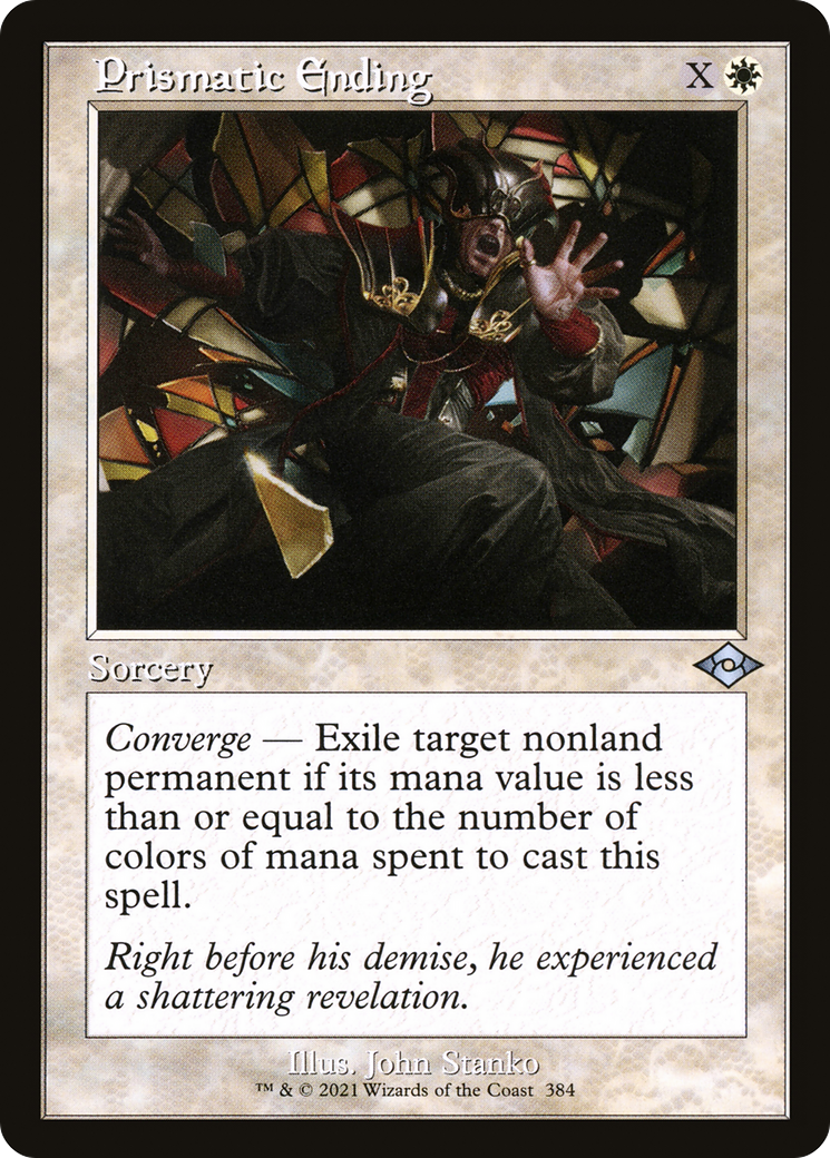 Prismatic Ending (MH2-384) - Modern Horizons 2 - Premium MTG Single from Wizards of the Coast - Just $0.31! Shop now at Game Crave Tournament Store