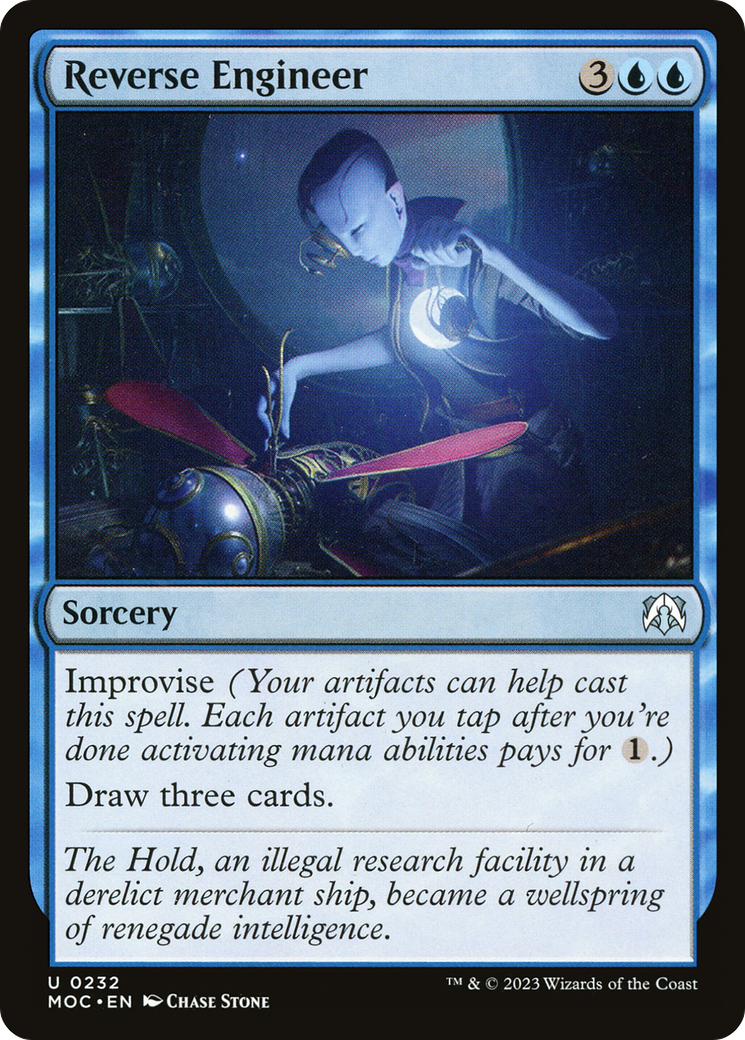 Reverse Engineer (MOC-232) - March of the Machine Commander - Premium MTG Single from Wizards of the Coast - Just $0.08! Shop now at Game Crave Tournament Store
