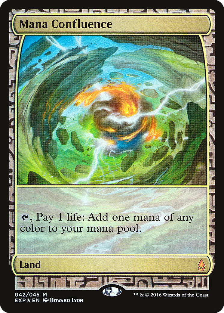 Mana Confluence (EXP-042) - Zendikar Expeditions Foil - Premium MTG Single from Wizards of the Coast - Just $44.37! Shop now at Game Crave Tournament Store
