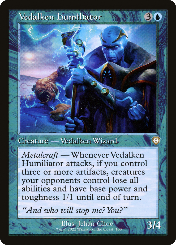 Vedalken Humiliator (BRC-100) - The Brothers' War Commander - Premium MTG Single from Wizards of the Coast - Just $0.08! Shop now at Game Crave Tournament Store
