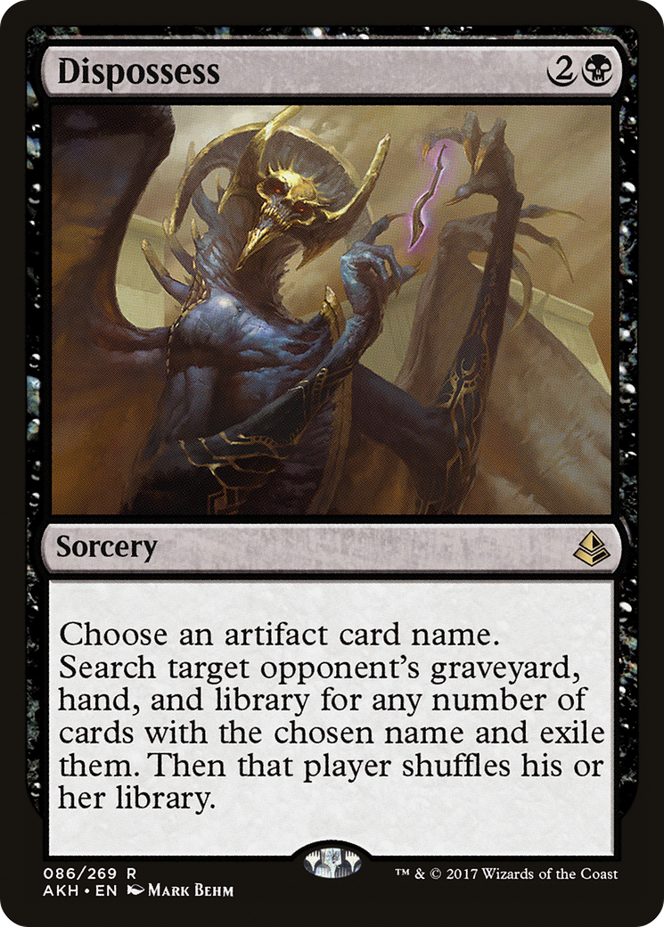 Dispossess (AKH-086) - Amonkhet - Premium MTG Single from Wizards of the Coast - Just $0.08! Shop now at Game Crave Tournament Store