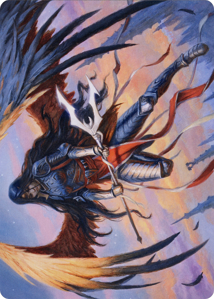Liesa, Forgotten Archangel // Liesa, Forgotten Archangel (AMID-063) - Midnight Hunt Art Series (Borderless) - Premium MTG Single from Wizards of the Coast - Just $0! Shop now at Game Crave Tournament Store