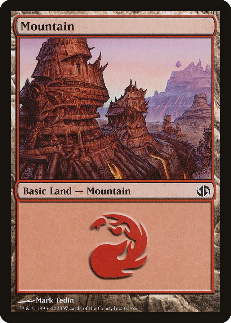 Mountain (DD2-062) - Duel Decks: Jace vs. Chandra - Premium MTG Single from Wizards of the Coast - Just $0.08! Shop now at Game Crave Tournament Store