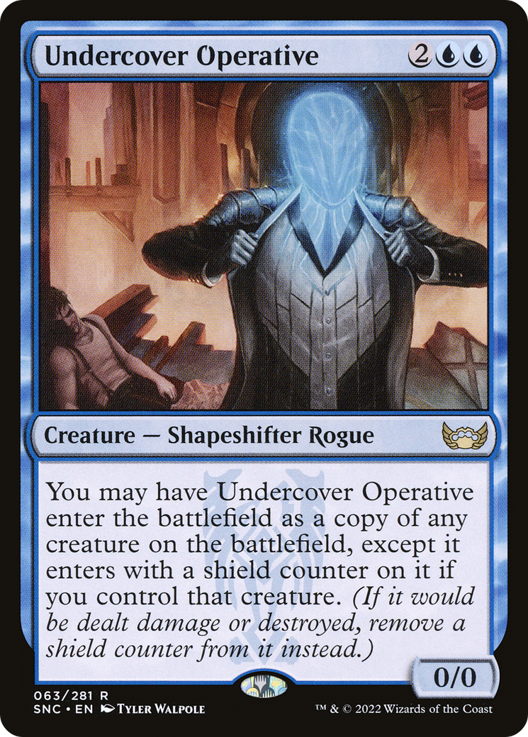 Undercover Operative (SNC-063) - Streets of New Capenna - Premium MTG Single from Wizards of the Coast - Just $0.08! Shop now at Game Crave Tournament Store