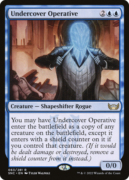 Undercover Operative (SNC-063) - Streets of New Capenna - Premium MTG Single from Wizards of the Coast - Just $0.08! Shop now at Game Crave Tournament Store