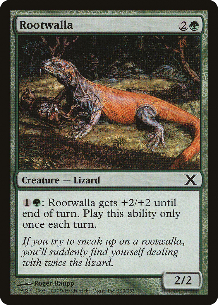 Rootwalla (10E-293) - Tenth Edition - Premium MTG Single from Wizards of the Coast - Just $0.08! Shop now at Game Crave Tournament Store
