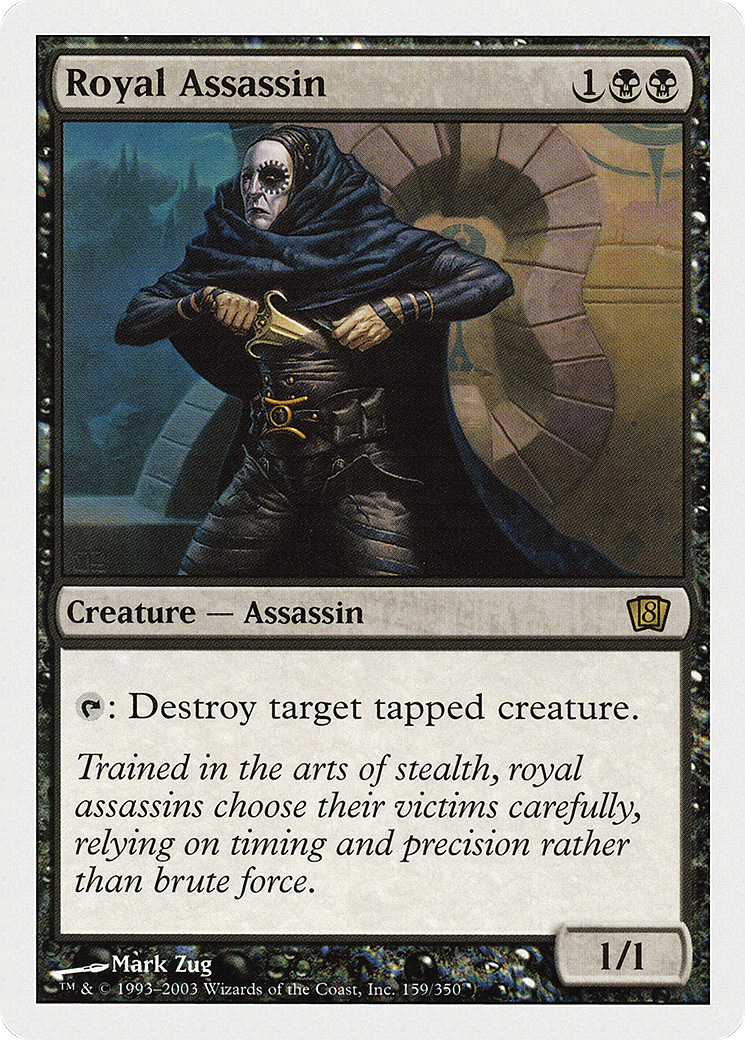 Royal Assassin (8ED-159) - Eighth Edition - Premium MTG Single from Wizards of the Coast - Just $0.29! Shop now at Game Crave Tournament Store