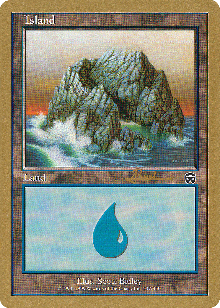 Island (WC01-AR337) - World Championship Decks 2001 - Premium MTG Single from Wizards of the Coast - Just $0.80! Shop now at Game Crave Tournament Store
