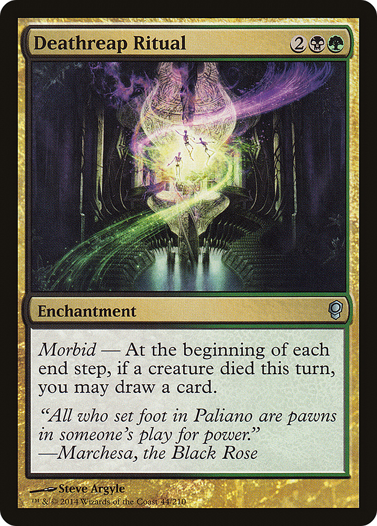 Deathreap Ritual (CNS-044) - Conspiracy - Premium MTG Single from Wizards of the Coast - Just $0.29! Shop now at Game Crave Tournament Store
