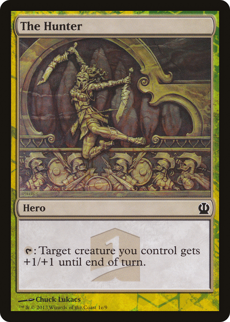 The Hunter (THP1-01E) - Theros Hero's Path - Premium MTG Single from Wizards of the Coast - Just $0.08! Shop now at Game Crave Tournament Store