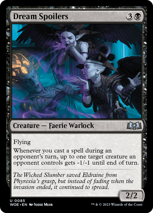 Dream Spoilers (WOE-085) - Wilds of Eldraine - Premium MTG Single from Wizards of the Coast - Just $0.08! Shop now at Game Crave Tournament Store