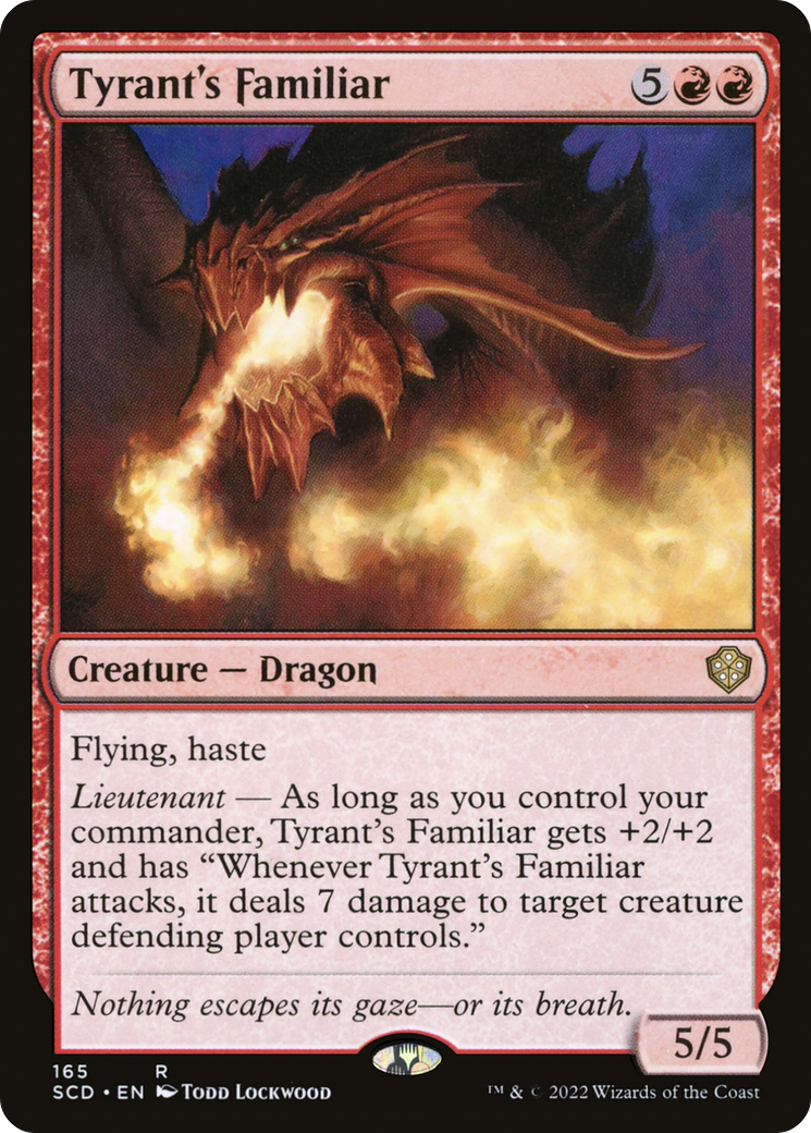 Tyrant's Familiar (SCD-165) - Starter Commander Decks - Premium MTG Single from Wizards of the Coast - Just $0.11! Shop now at Game Crave Tournament Store