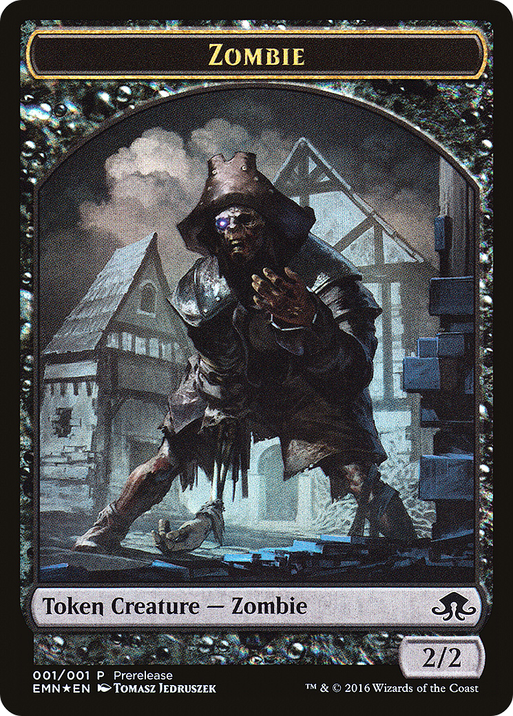 Zombie // Zombie (PEMN-01Z) - Eldritch Moon Promos Foil - Premium MTG Single from Wizards of the Coast - Just $0.08! Shop now at Game Crave Tournament Store