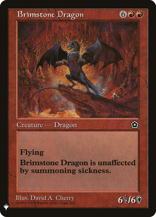 Brimstone Dragon (MB1-873) - Mystery Booster - Premium MTG Single from Wizards of the Coast - Just $0.08! Shop now at Game Crave Tournament Store