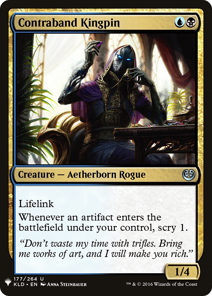 Contraband Kingpin (MB1-1410) - Mystery Booster - Premium MTG Single from Wizards of the Coast - Just $0.25! Shop now at Game Crave Tournament Store