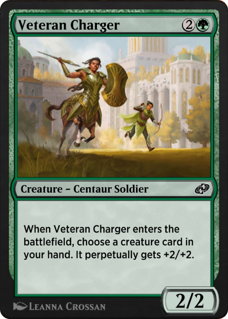 Veteran Charger (J21-031) - Jumpstart: Historic Horizons - Premium MTG Single from Wizards of the Coast - Just $0! Shop now at Game Crave Tournament Store