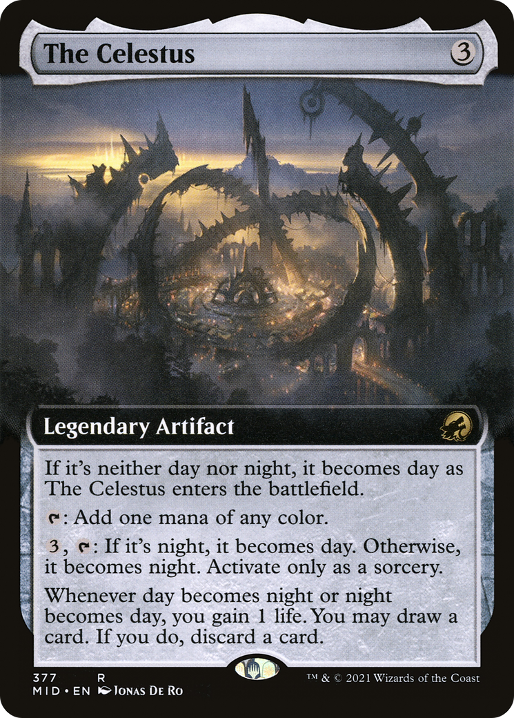 The Celestus (MID-377) - Innistrad: Midnight Hunt: (Extended Art) Foil - Premium MTG Single from Wizards of the Coast - Just $0.35! Shop now at Game Crave Tournament Store