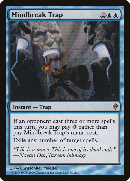 Mindbreak Trap (ZEN-057) - Zendikar - Premium MTG Single from Wizards of the Coast - Just $4.46! Shop now at Game Crave Tournament Store