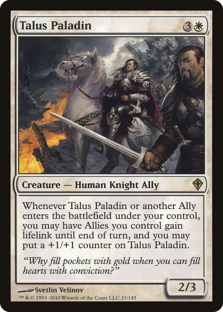 Talus Paladin (WWK-021) - Worldwake - Premium MTG Single from Wizards of the Coast - Just $0.31! Shop now at Game Crave Tournament Store