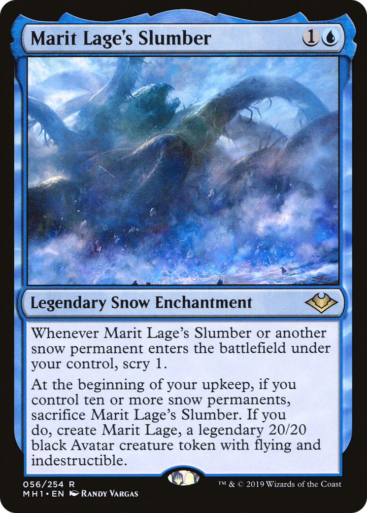 Marit Lage's Slumber (MH1-056) - Modern Horizons Foil - Premium MTG Single from Wizards of the Coast - Just $0.44! Shop now at Game Crave Tournament Store
