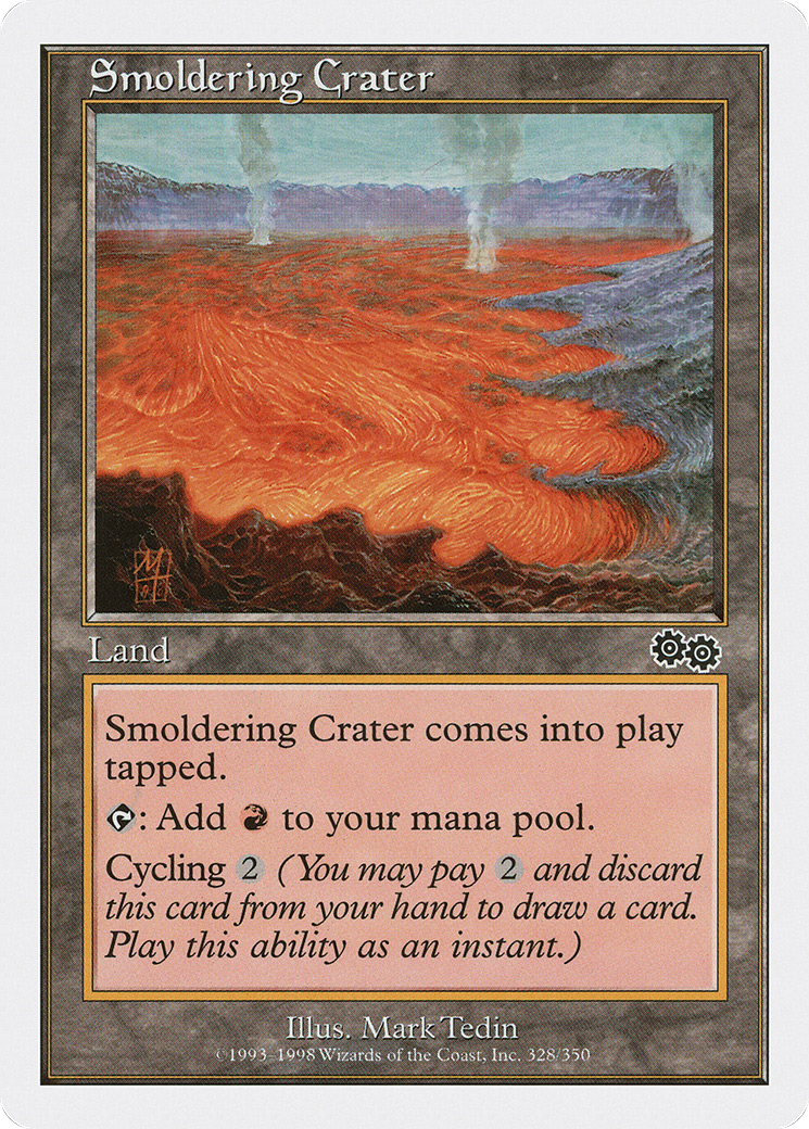 Smoldering Crater (ATH-076) - Anthologies - Premium MTG Single from Wizards of the Coast - Just $0.09! Shop now at Game Crave Tournament Store