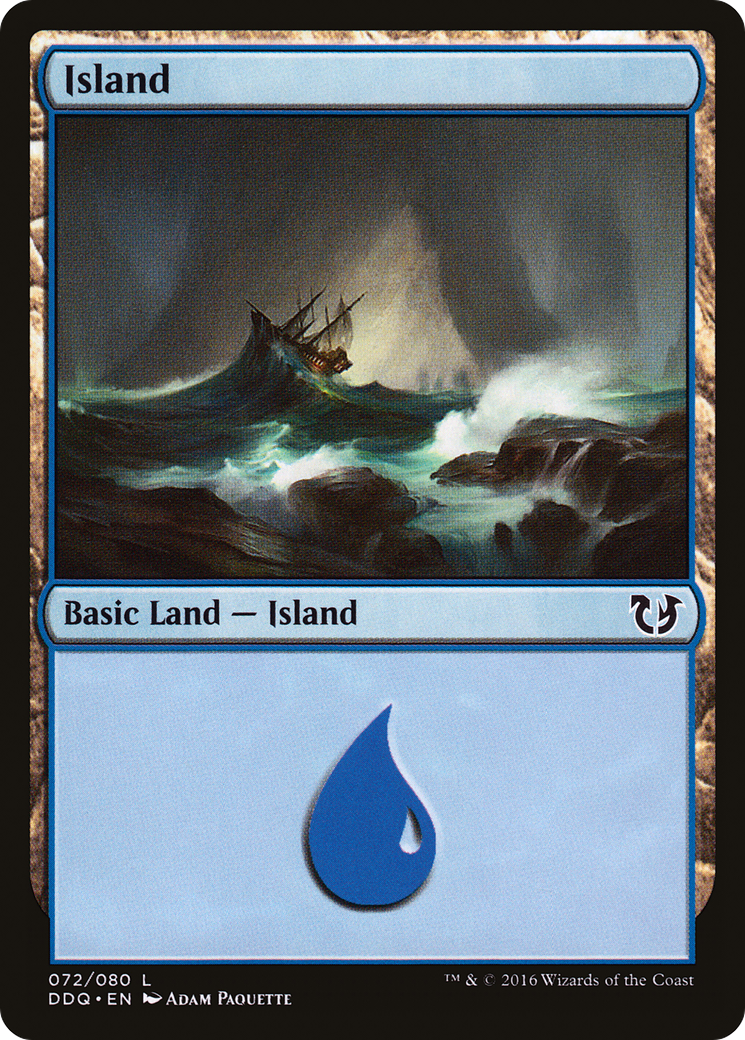 Island (DDQ-072) - Duel Decks: Blessed vs. Cursed - Premium MTG Single from Wizards of the Coast - Just $0.08! Shop now at Game Crave Tournament Store