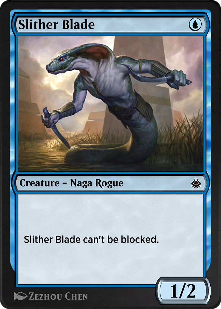 Slither Blade (AKR-079) - Amonkhet Remastered - Premium MTG Single from Wizards of the Coast - Just $0! Shop now at Game Crave Tournament Store