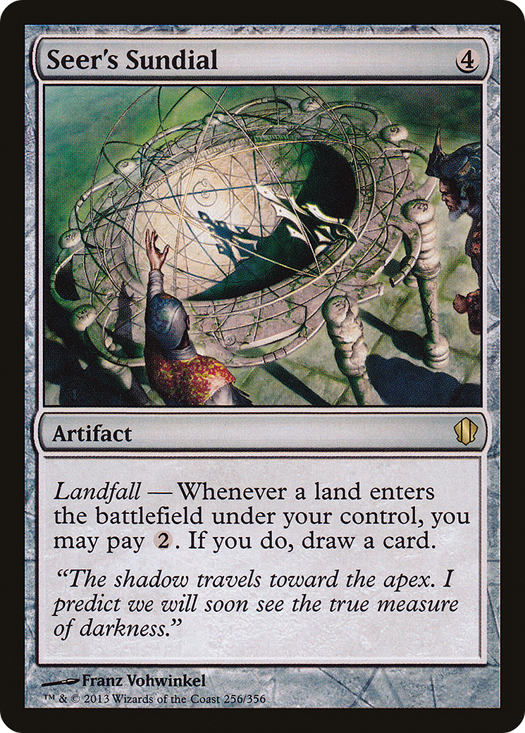 Seer's Sundial (C13-256) - Commander 2013 - Premium MTG Single from Wizards of the Coast - Just $0.08! Shop now at Game Crave Tournament Store