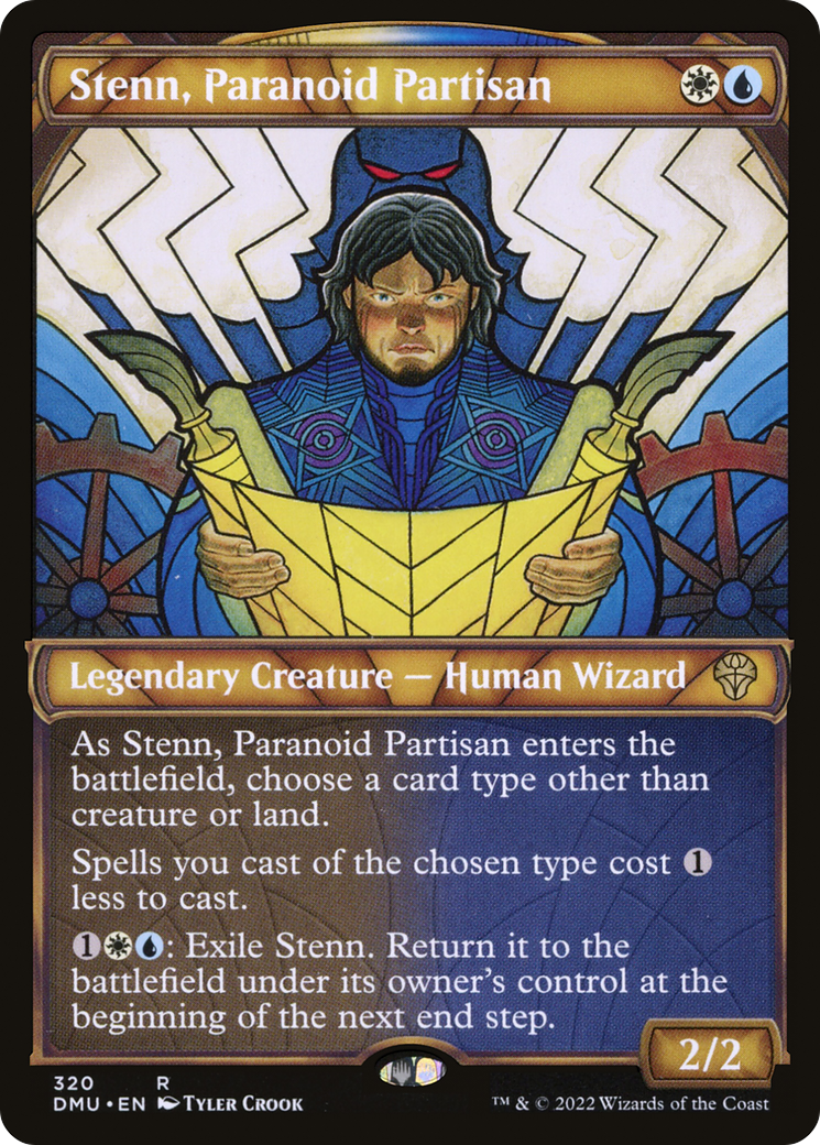 Stenn, Paranoid Partisan (DMU-320) - Dominaria United: (Showcase) Foil - Premium MTG Single from Wizards of the Coast - Just $0.25! Shop now at Game Crave Tournament Store