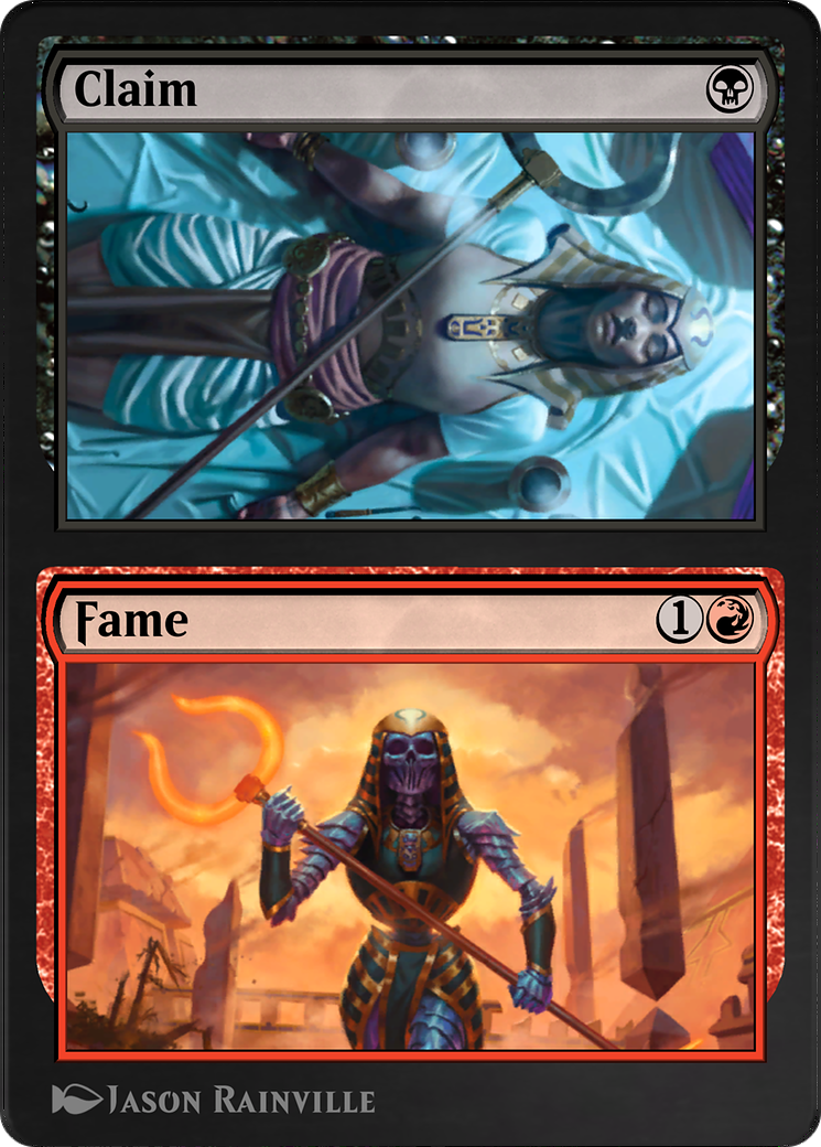 Claim // Fame (AKR-229) - Amonkhet Remastered - Premium MTG Single from Wizards of the Coast - Just $0! Shop now at Game Crave Tournament Store